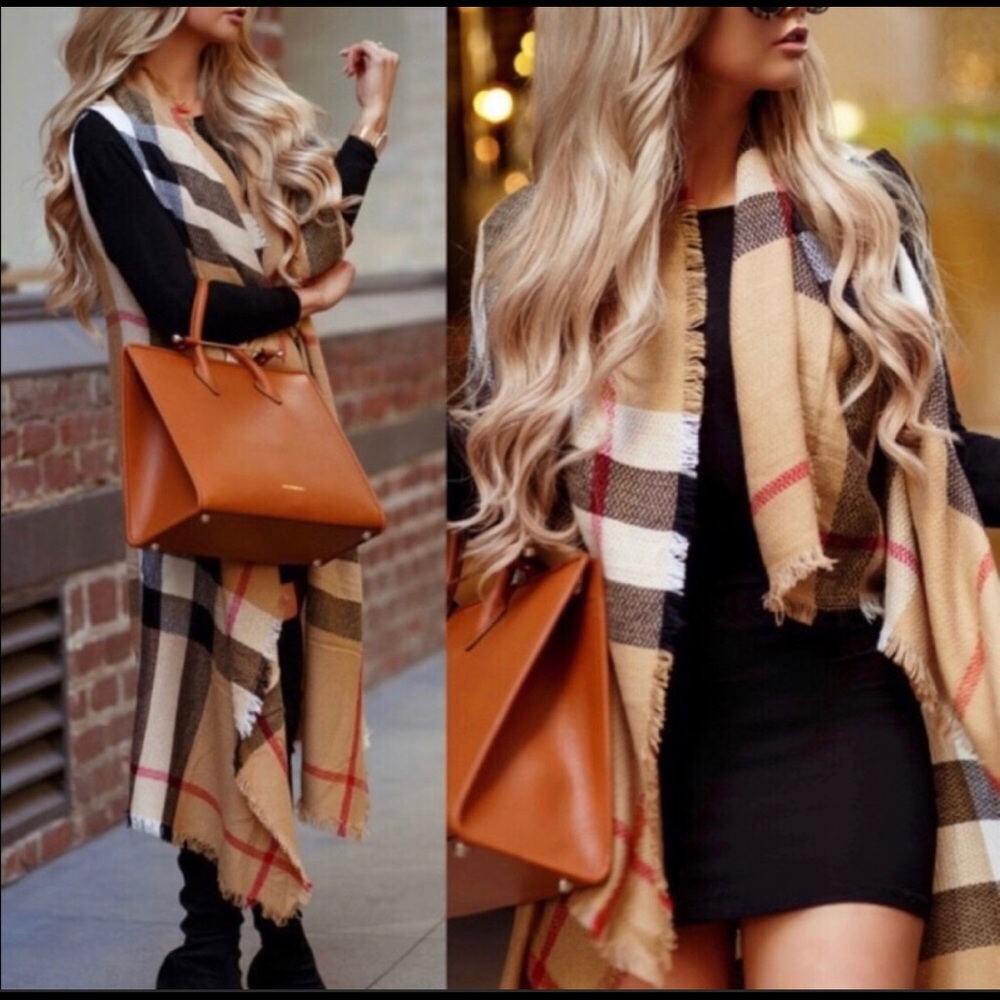 ONLY 1 LEFT🎉HOST PICK🎉5🌟Rated Long Plaid Vest - Picture 2 of 6